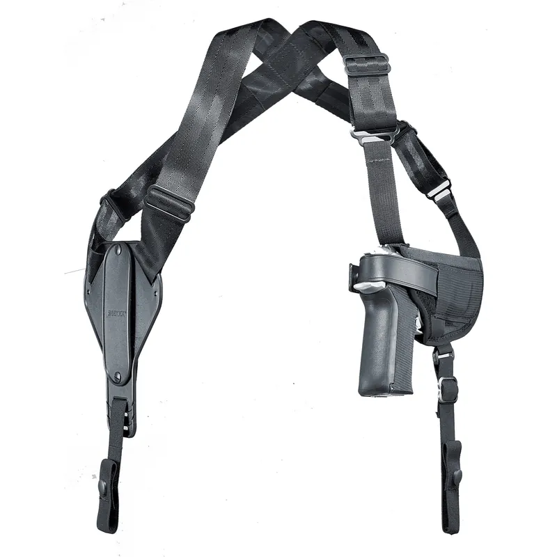 Universal Horizontal Shoulder Holster Size 5 Black Ambidextrous