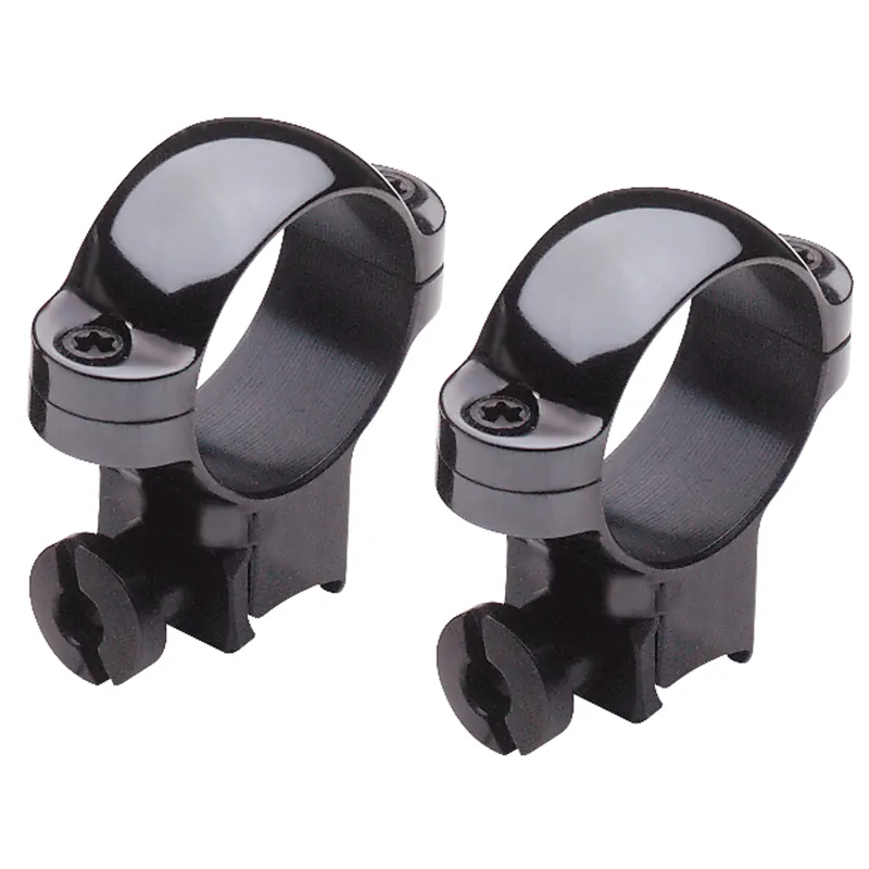 Burris Medium 1" .22 Deluxe Steel Rings - Black