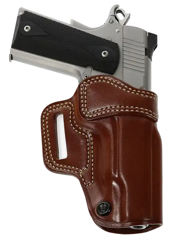 Galco AV266 Avenger OWB Tan Leather Holster for 4-4.25" 1911