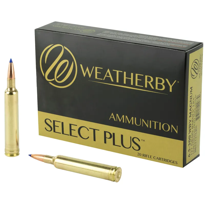 Weatherby Ammo 6.5-300 WBY 127 Grain LRX Box of 20