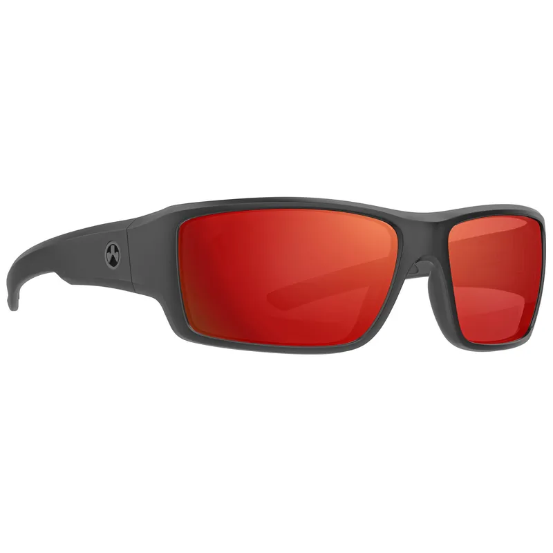 MAGPUL ASCENT POLARIZED BLACK FRAME GRAY/RED