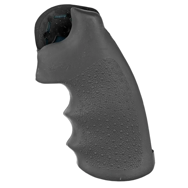 Hogue Monogrip for Colt Python, Finger Grooves, Black