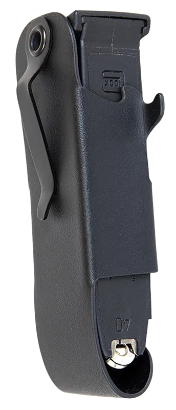 Snagmag Single Black Leather Belt Clip for Glock 17/22/33 - Right Handed