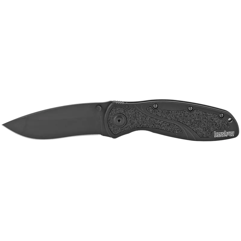 Ken Onion Blur Black Plain Knife by Kershaw