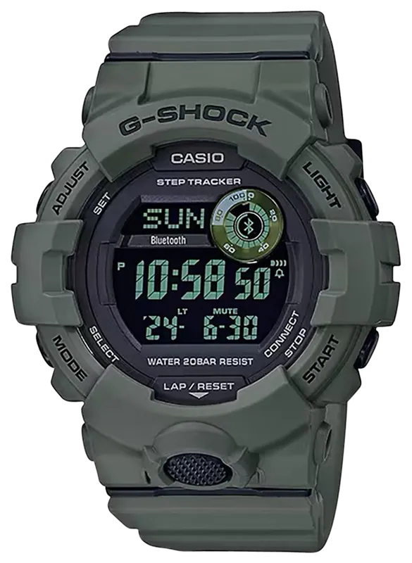 G-Shock Tactical Fitness Tracker GBD800UC3 in Green