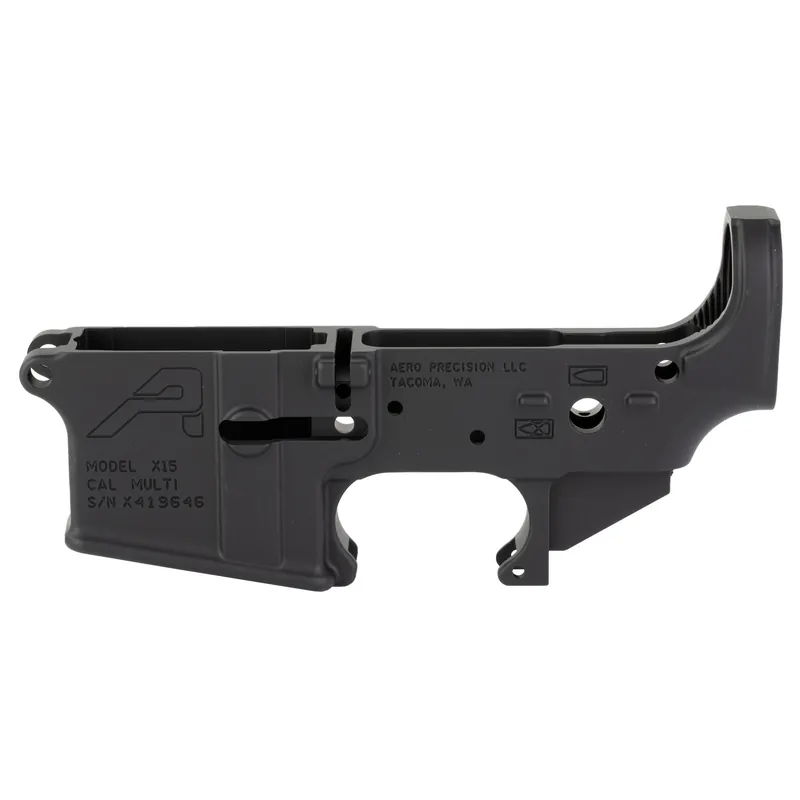 AERO X15 AR15 Stripped Lower Gen2 - Black