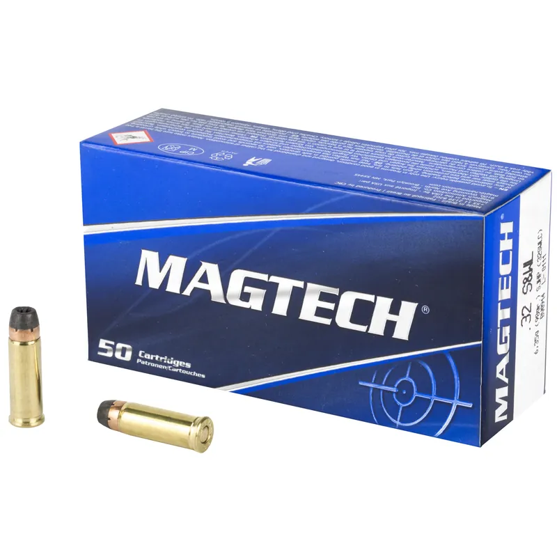 MAGTECH 32 S&W Long 98 Grain JHP Ammunition - 50 Rounds/1000 Rounds