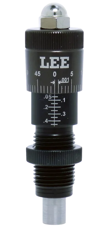 Lee Precision 92140 Micrometer Crimp Adapter for 38 Special Pistol - Black/Clear