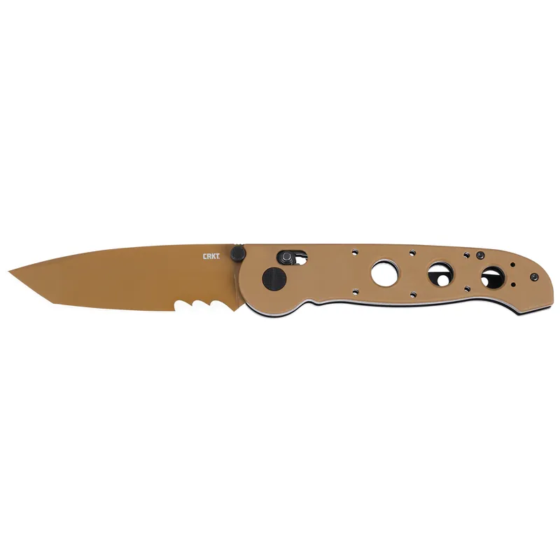 CRKT M16-14XD 3.97" Combo Blade Desert Tan Knife