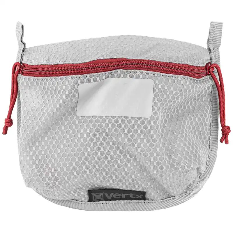 VERTX Medium Gray Overflow Mesh Pouch
