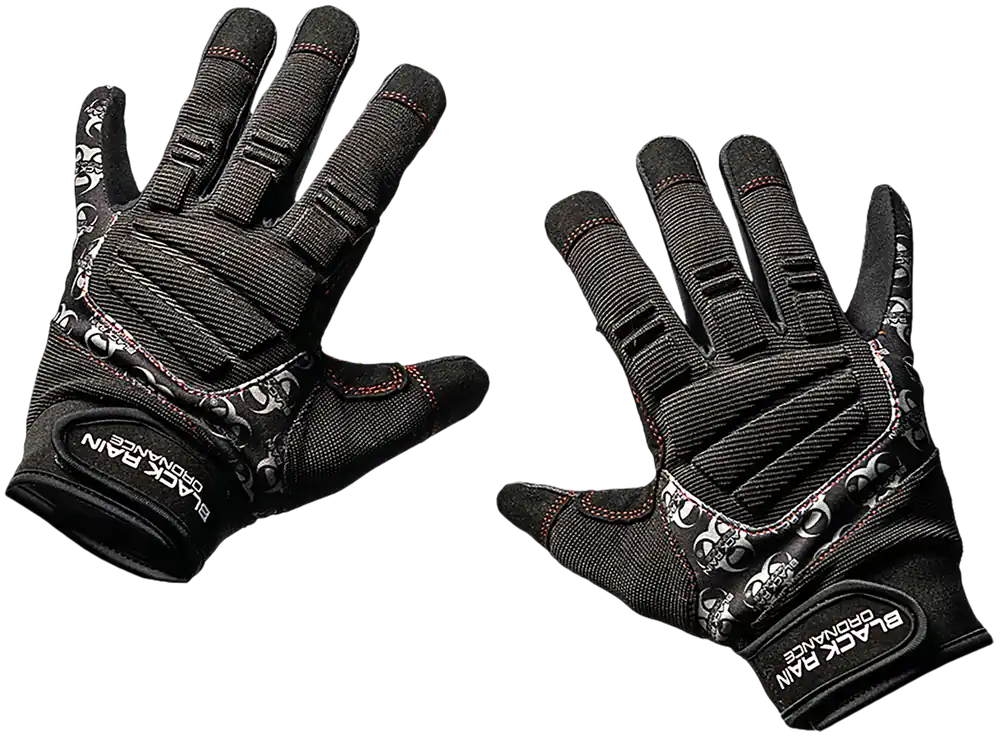 Black Rain Ordnance Tactical Gloves Black/Gray XL with Velcro Closure