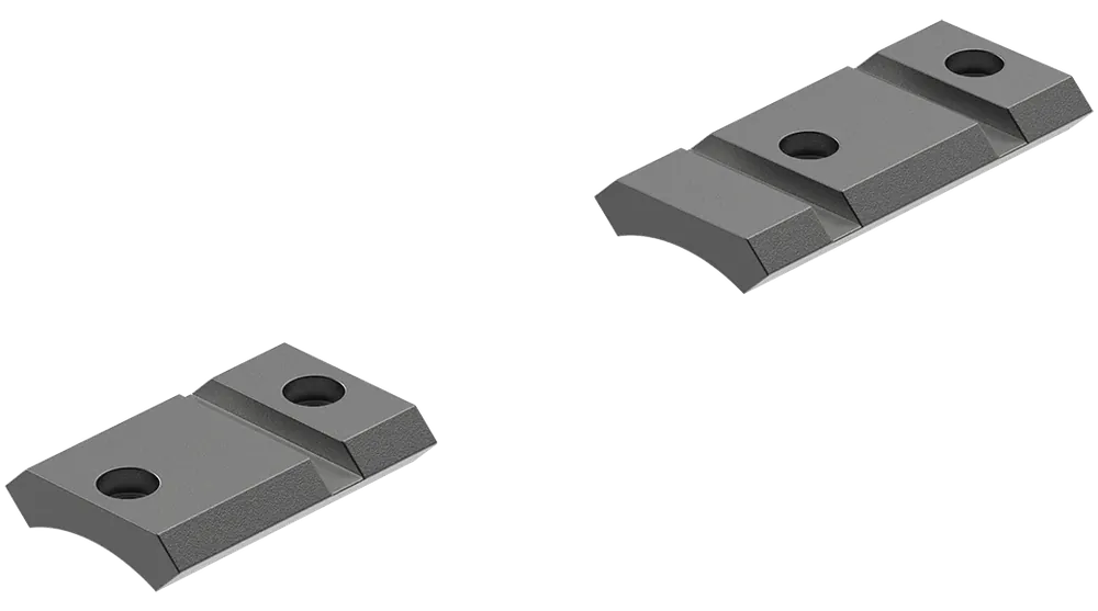 Leupold QRW Cross-Slot Base Set for Savage 10/110 - Matte Black