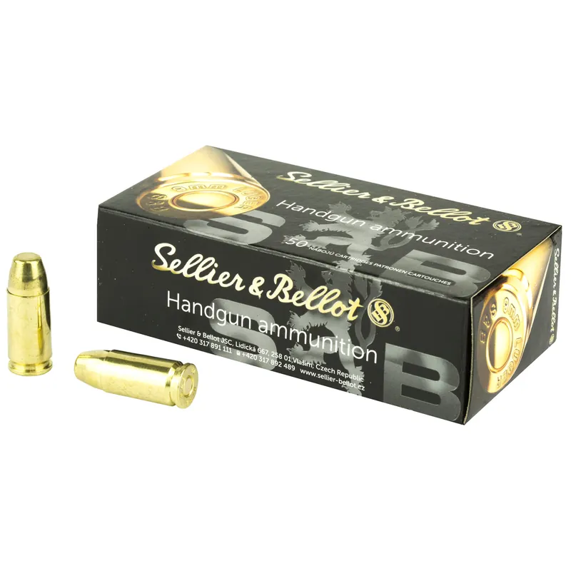 S&B 9MM Subsonic 150gr FMJ Ammunition - 50 Rounds/1000 Rounds