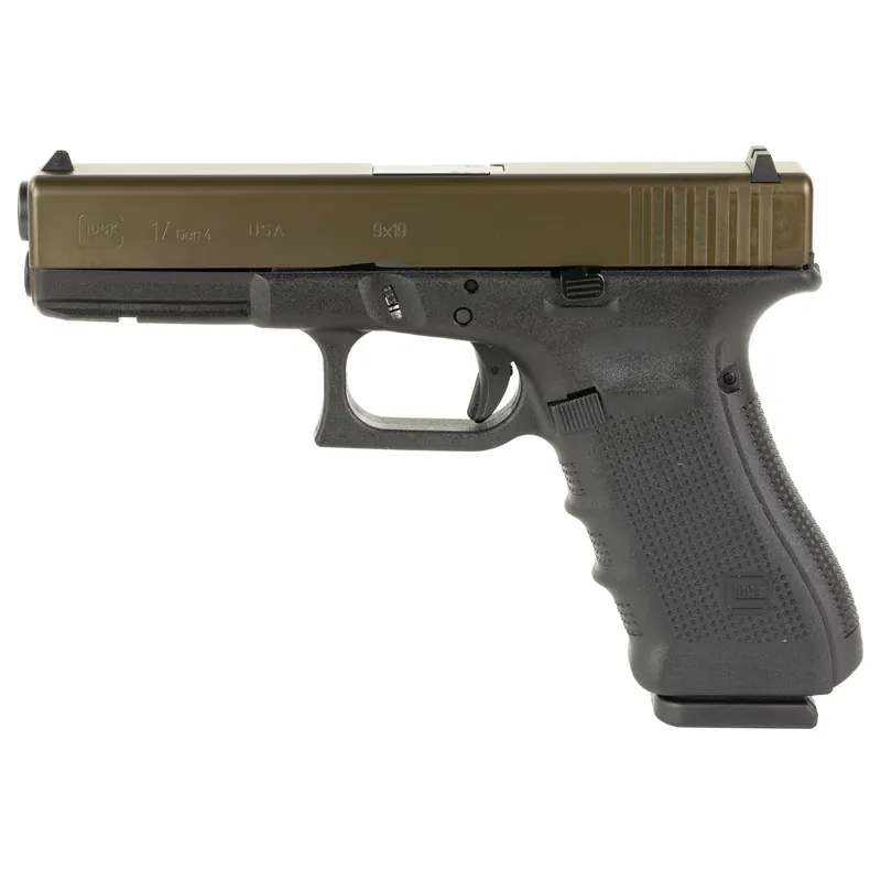 GLOCK 17 GEN4 9MM 17-Round Oil Rubbed Finish