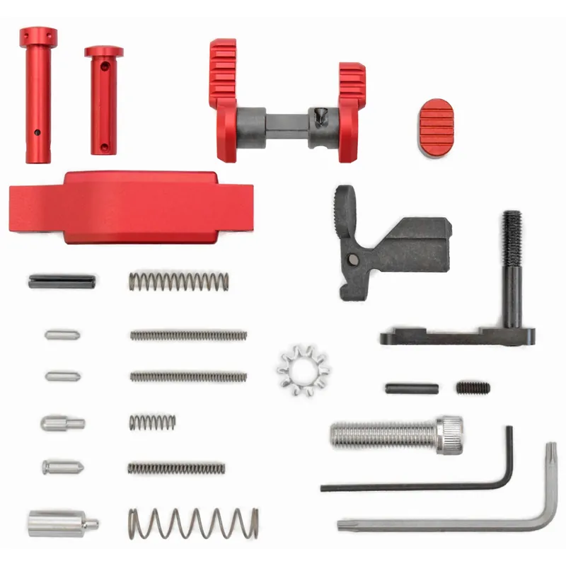 ARMASPEC SPR LT Lower Parts Kit 223/556 - Red