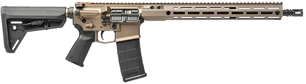 Aero Precision M4E1 Pro 5.56 NATO Rifle with 16" Kodiak Brown Anodized Receiver