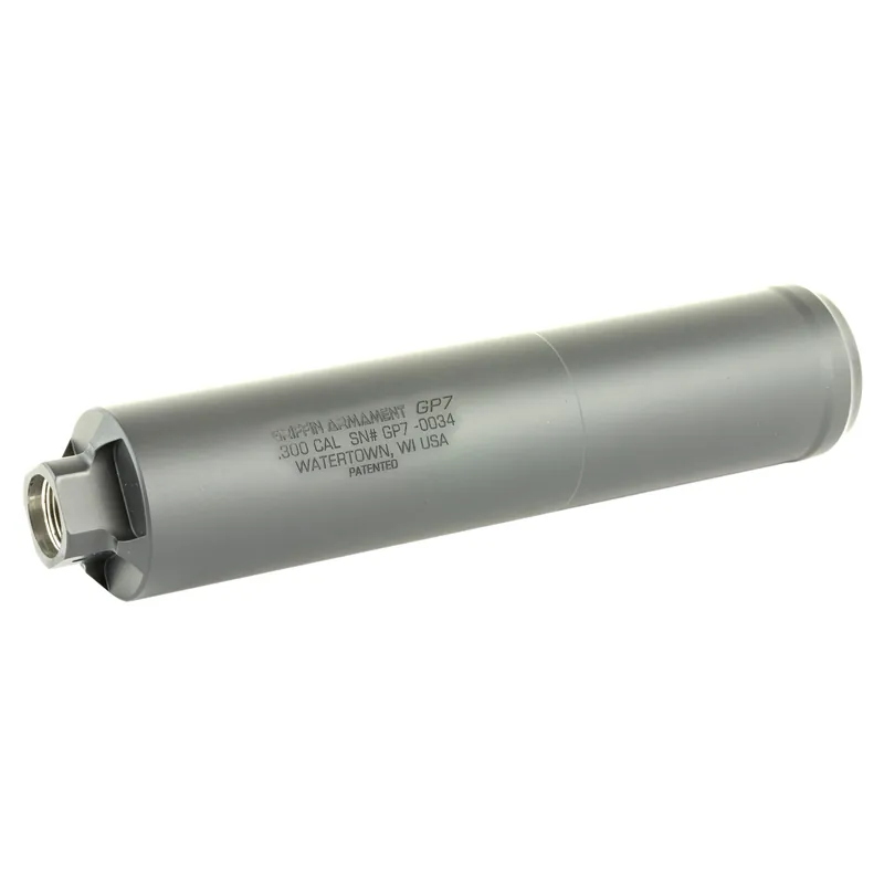 GRIFFIN GP7 300CAL BLACK SUPPRESSOR