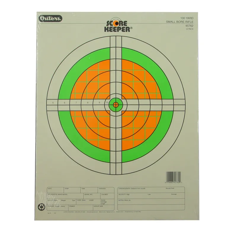 Champion Scorekeeper 100-Yard Small Bore Target