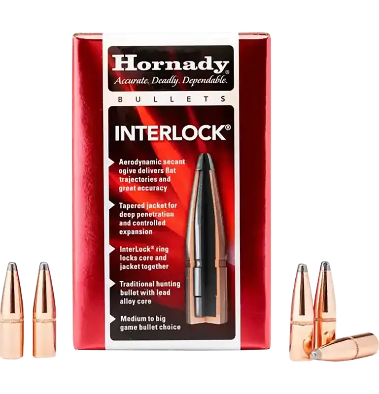 Hornady 3210 InterLock .321 170 gr FP 32 Cal 100/Box 15/Case