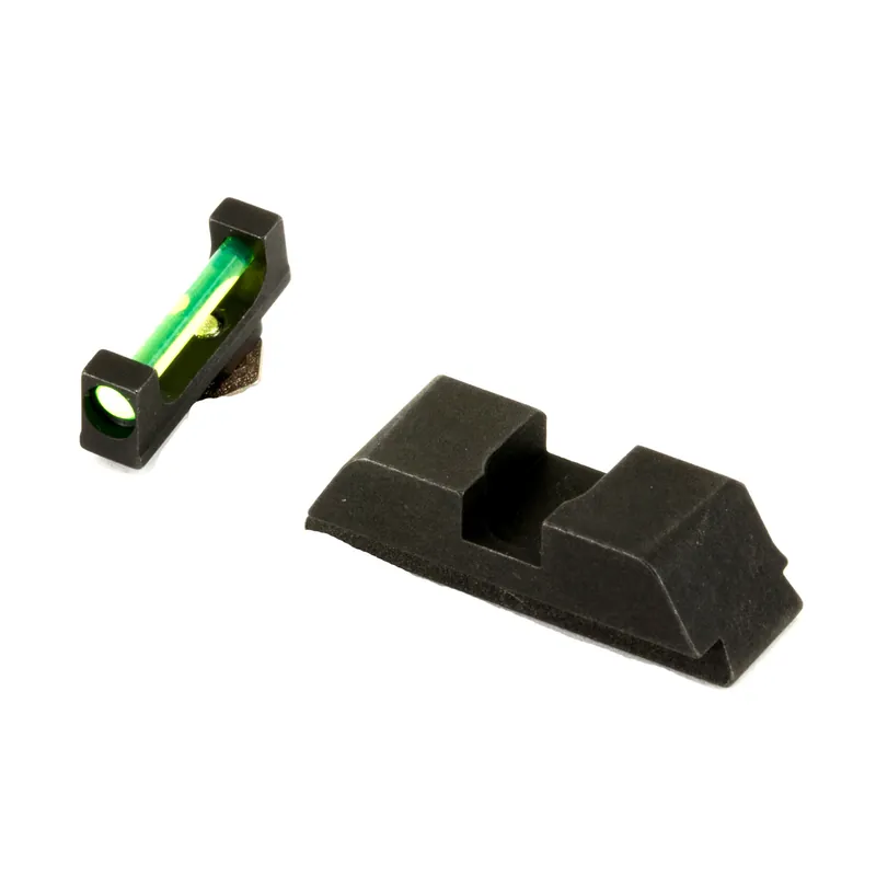 AMERIGLO Fiber Optic Green/Black Low Sight for Glock
