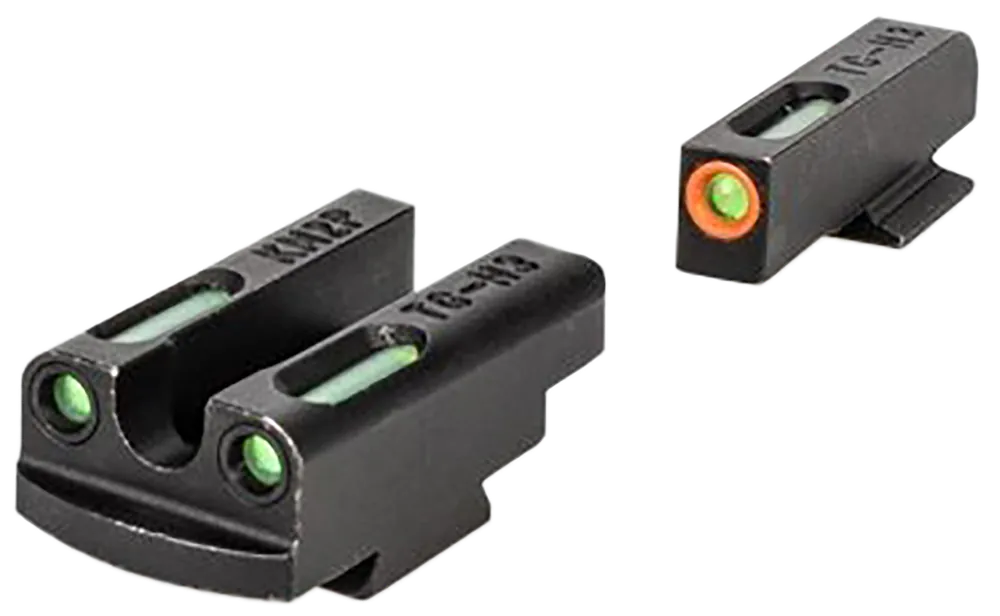 Kimber Micro 9 TruGlo TFX Pro Sight Set - Green/Orange Front, Green/Black Rear