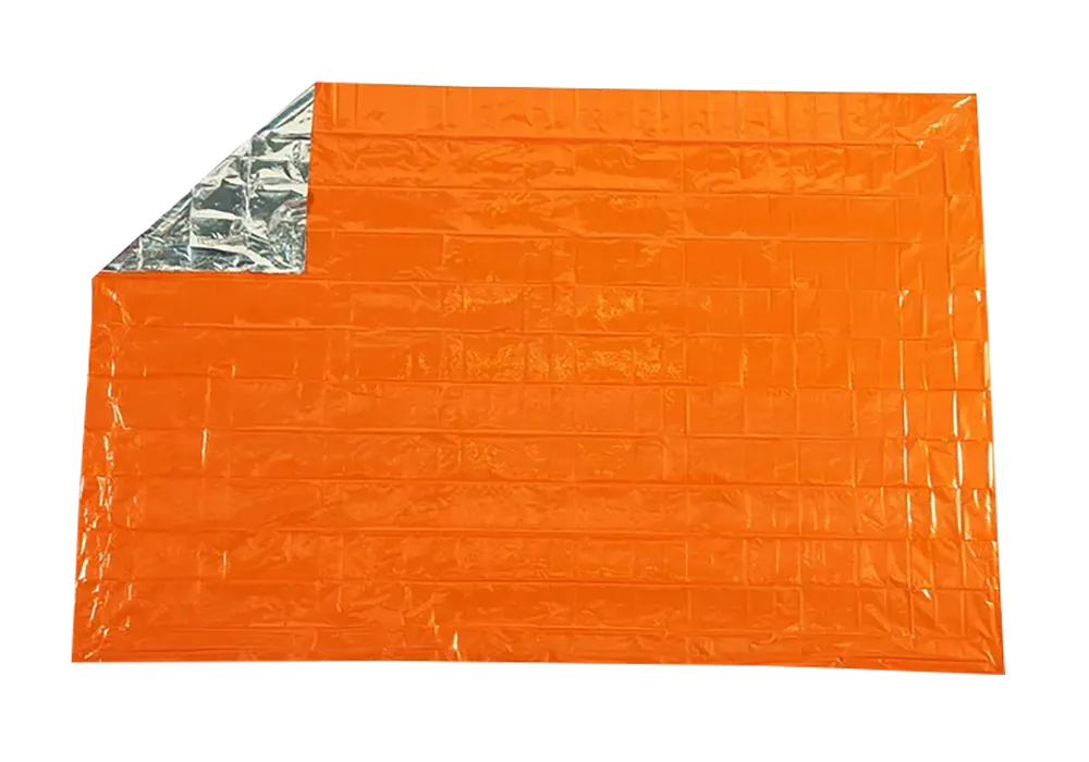 SOL Survival Blanket: Warmth & Waterproof Orange Polyethylene