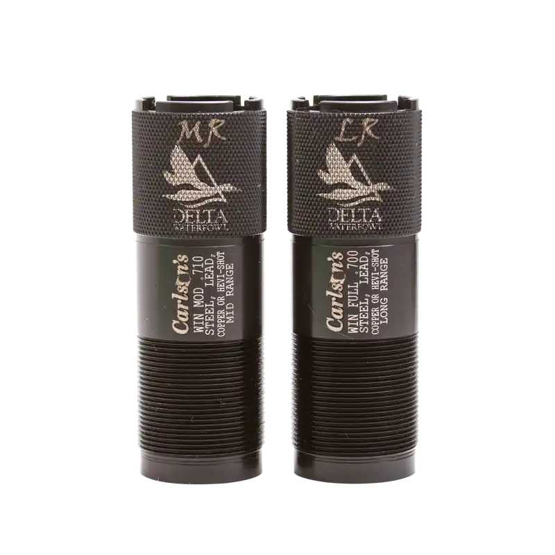 Carlson's 07470 Delta Waterfowl Winchester 12 Gauge Extended Choke Tube - Mid/Long Range Stainless Steel
