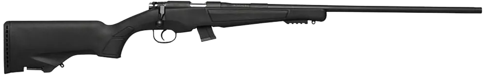 Escort HE22LR1802BK .22 LR Rifle, 18" Threaded Barrel, Black Synthetic Stock, 10+1