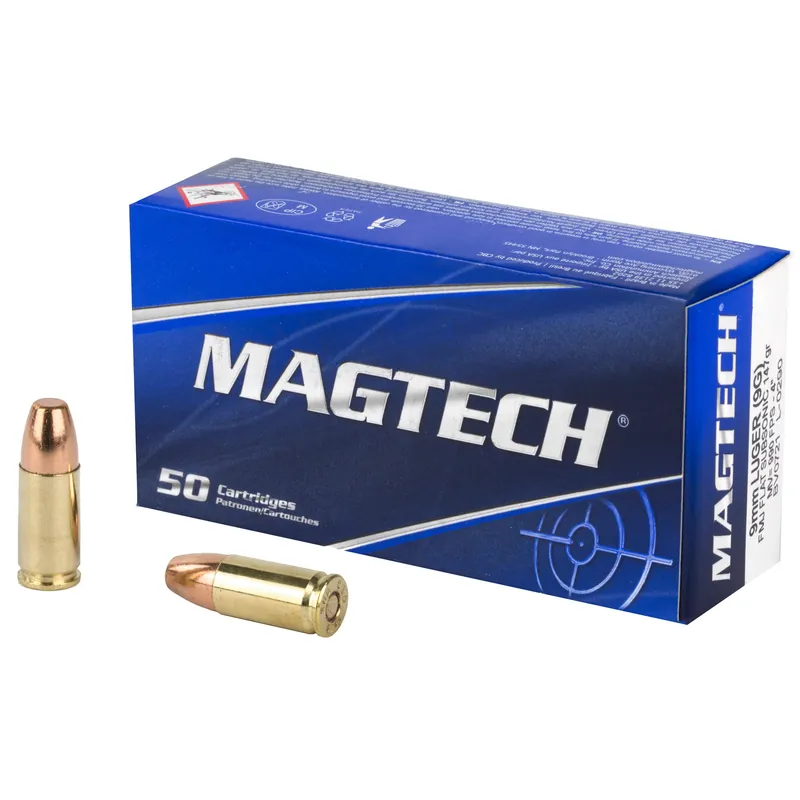 Magtech 9mm 147gr FMJ Subsonic Ammunition - 50 Rounds
