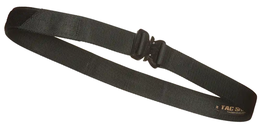 Tacshield T30XLBK Tactical Gun Belt Black 42-46" 1.50" Wide with Buckle Closure