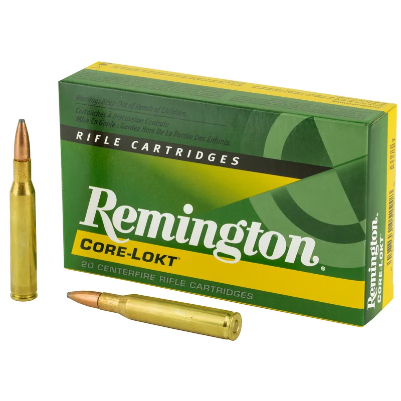 REMINGTON 270 WINCHESTER 130 GRAIN PSP CORE-LOKT AMMUNITION 20 ROUNDS/200 ROUNDS