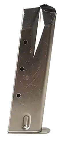 Mec-Gar 15-Round Nickel Magazine for Ruger 9mm P-Series