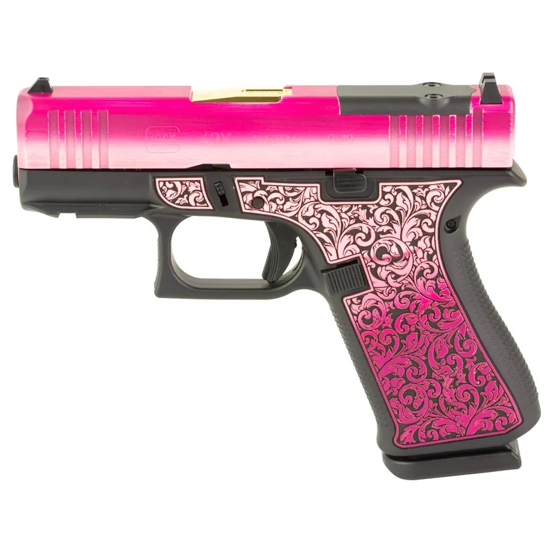 GLOCK 43X 9MM 10RD MOS FS - Lady Bug Edition