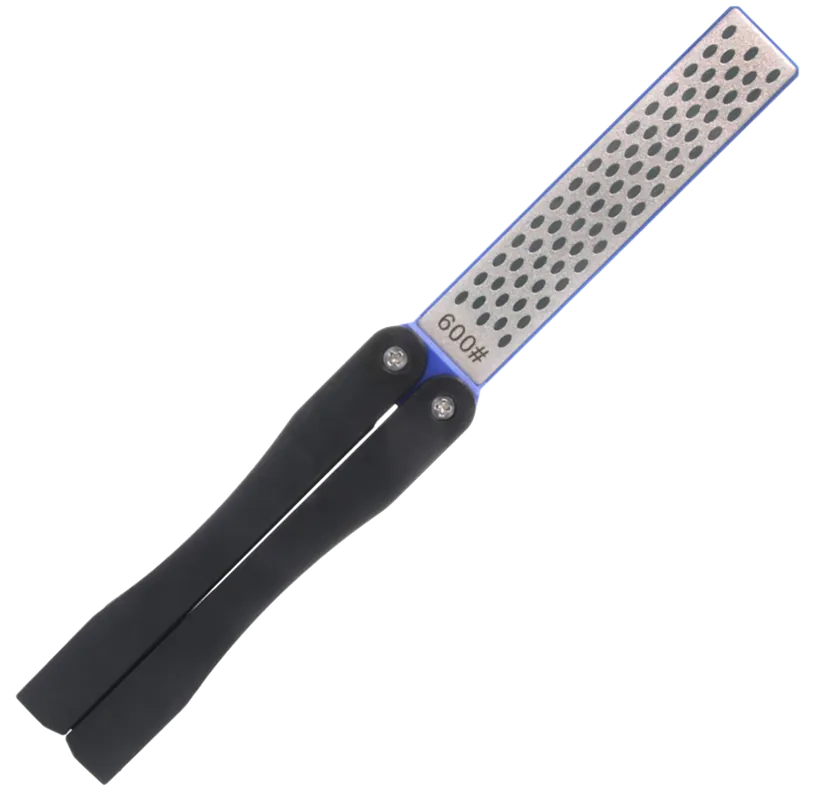 Cold Steel Double Sided Folding Diamond Knife Sharpener - Coarse/Fine