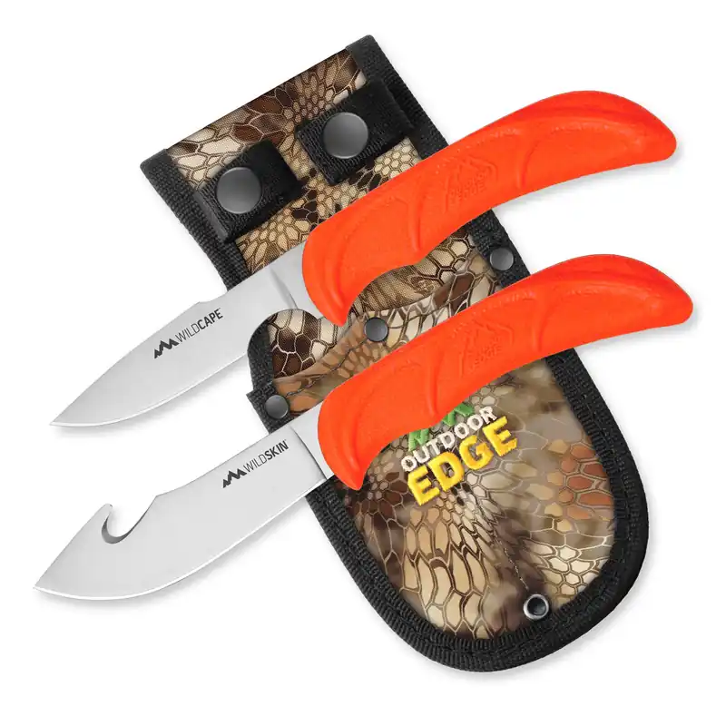 OD EDGE WILD-PAIR SKINNER/CAPER KNIFE SET