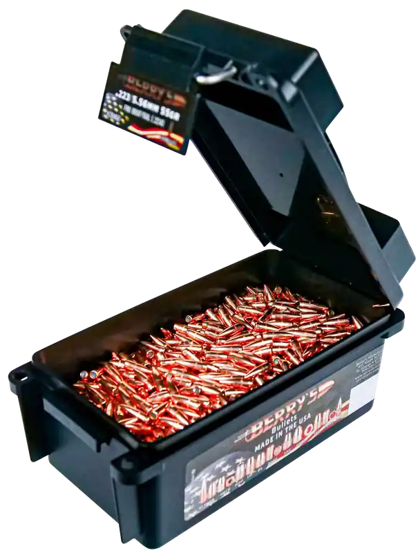 Berry's Superior .223/5.56 Cal 62gr FMJ Boat Tail - 37754