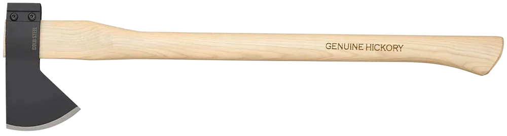 Cold Steel Hudson Bay Camp Knife with 4.13" 1055 Carbon Steel Blade and American Hickory Handle, 27" Overall Length