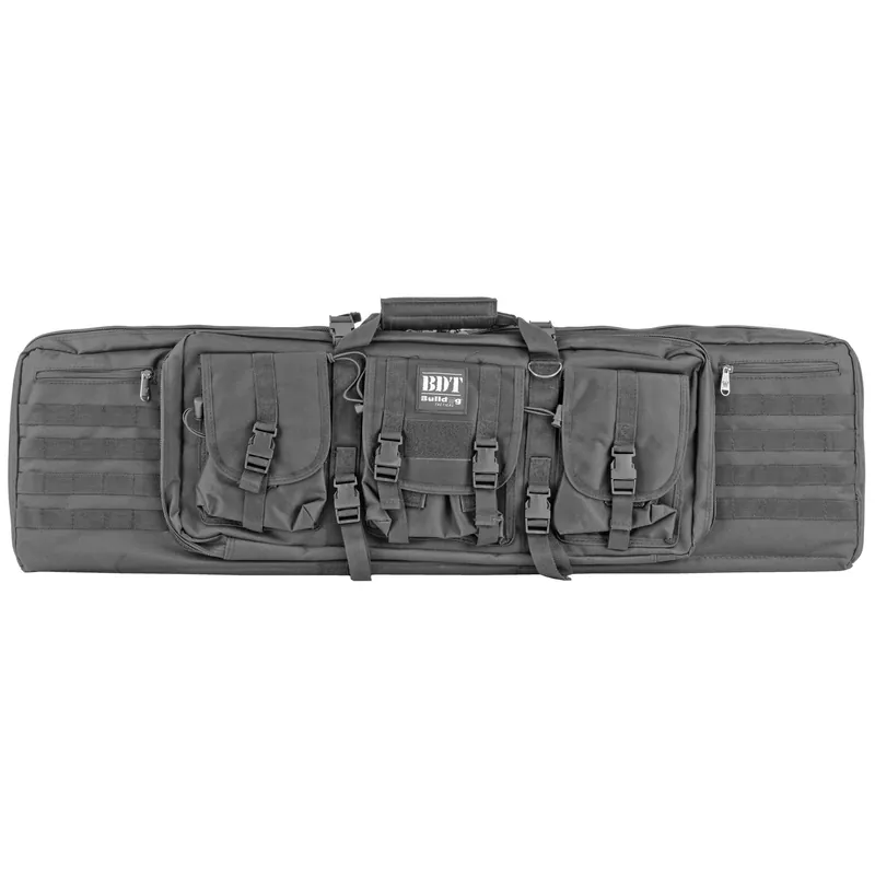 BULLDOG TACTICAL DOUBLE RIFLE CASE 43" BLACK