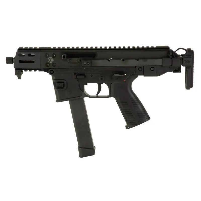 B&T GHM9 SBR 9mm 4.3" 33-Round Glock Compatible Black