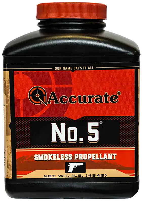 Accurate No. 5 Smokeless Handgun Powder - 1 lb Container