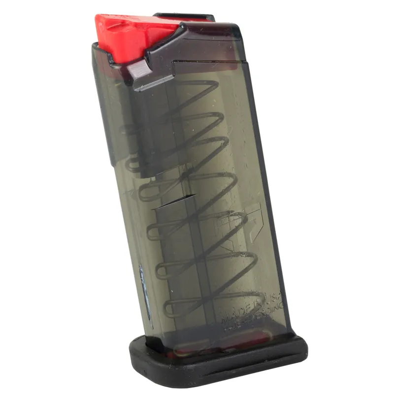 ETS Magazine for Glock 43 9mm 7-Round Carbon Smoke