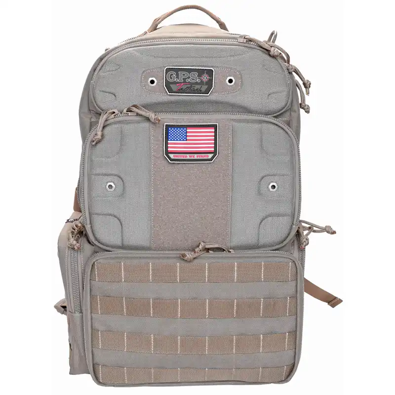 GPS Tactical Range Backpack - Tall Tan