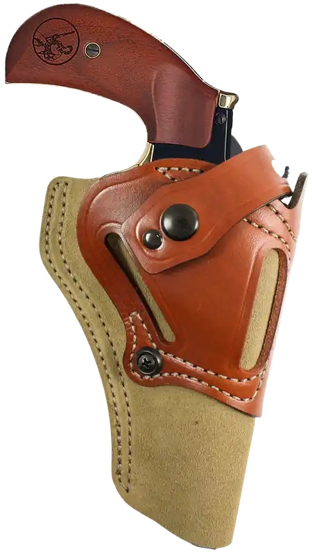 DeSantis Gunhide 189NJ1YZ0 The Wild Hog OWB Holster for Henry Big Boy - Ambidextrous, Natural Finish