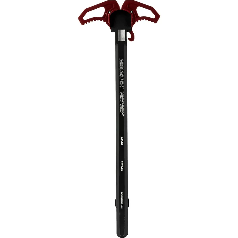 ARMASPEC Victory AR10 Charging Handle - Red