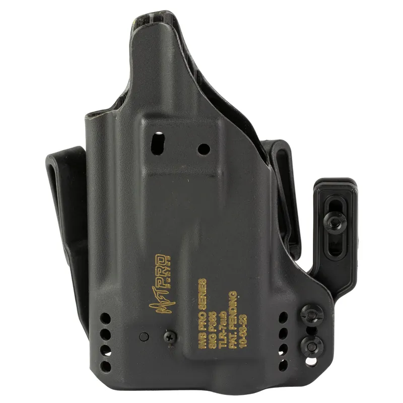 MFT Pro Holster for SIG P365 with TLR7, Inside Waistband, Black