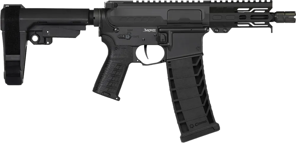 CMMG Banshee MK4 9mm 5" AR Pistol - Armory Black