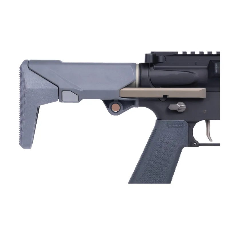 Q Shorty Stock in Gray