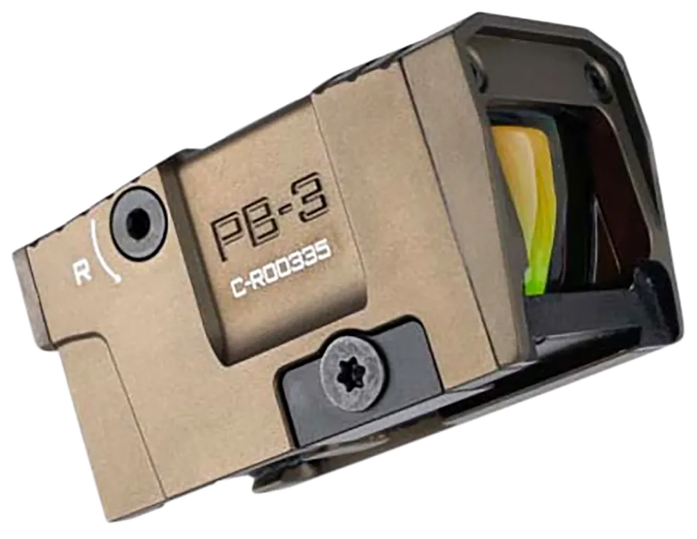 Pandora PB-3R-FDE 3 MOA Red Dot Sight - Flat Dark Earth