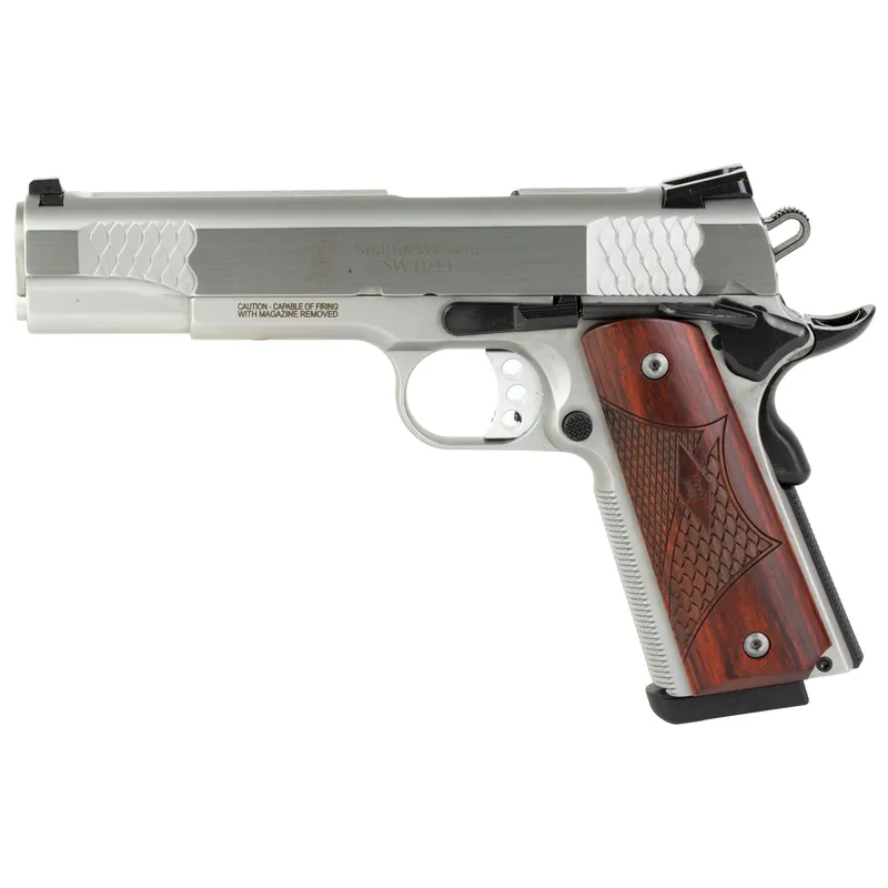 Smith & Wesson 1911 E-Series .45 ACP 5" Stainless 8-Round Pistol