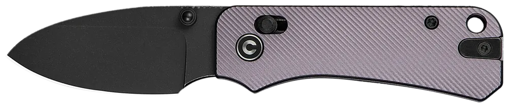Civivi Baby Banter 2 Folding Knife with Purple Aluminum Handle and Nitro-V Steel Blade